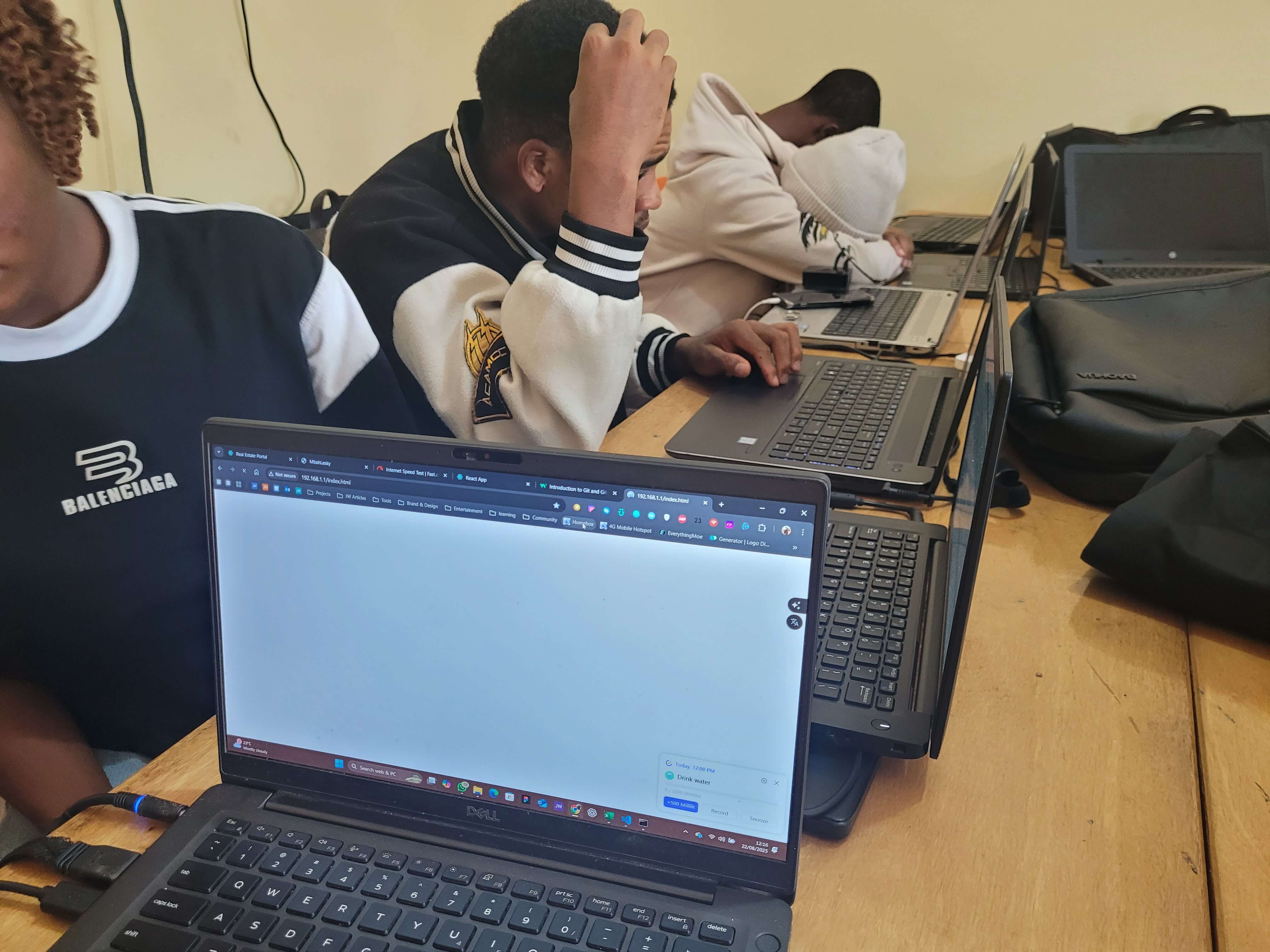 some worn out interns